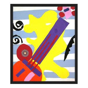 Картина Any Image Guitar, 52x62x2,6 см, разноцветный