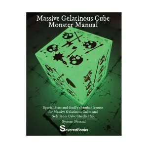 Massive Gelatinous Cube Monster Manual, Role Playing Games (Severed Books), мягкая обложка