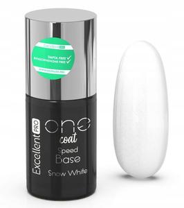 Excellent Pro One Coat Speed Rubber Base Snow White 7 мл