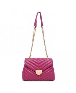Маленькая сумка через плечо Nora Moda Luxe, розовый