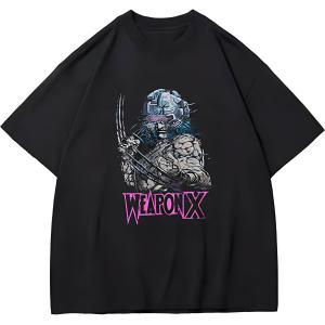 VESSEL x MANWEILIANMING футболка Unisex XVESSEL, 1980s Comic Weapon Y23X6108B2