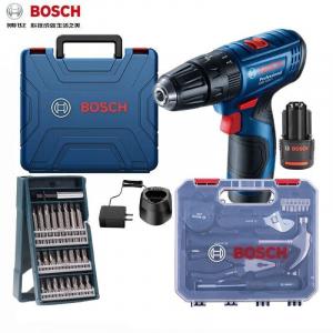Дрель ручная электрическая Bosch GSB120-Li + комплект инструментов