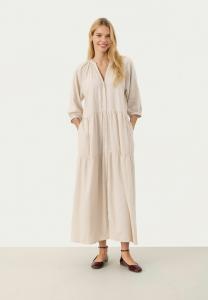 Платье макси Part Two, бежевый