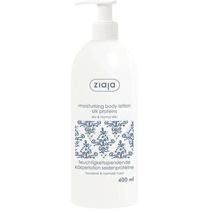 Шелковый лосьон для тела увлажняющий 400мл, Ziaja