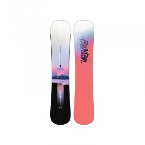 Женские сноуборды HIDEAWAY Powder Burton, розовый черный