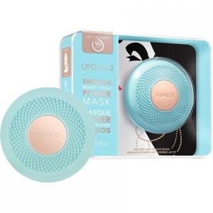 Ufo Mini 2 Полная светодиодная маска для лица с терапией красным светом и массажером для лица Мята, Foreo