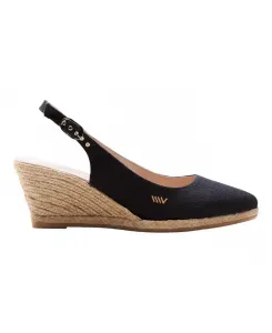 Паломера эспадрильи на клиновидной подошве из холста VISCATA, коричневый/бежевый