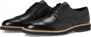Мужские туфли Cole Haan Morse Grand Wingtip, черный/серый