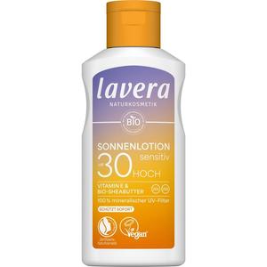 Солнцезащитный крем sonnenlotion sensitiv lsf 30 Lavera, объем 100 мл