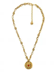 Колье Talisman Astro Sun Goossens, золотистый