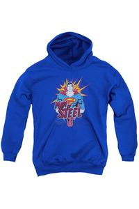 Худи Gildan Superman Steel Pop, синий