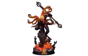 Серия king of glory honor of kings sun wukong inferno fire, sun wukong, sharp glory edition фигурки в масштабе 35см DAMTOYS