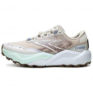 Brooks Женские кроссовки для бега по пересеченной местности с низким верхом, амортизирующие, нескользящие, износостойкие, светло-коричневые, серые