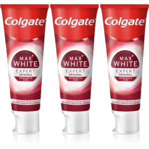 Colgate Max White Expert Original отбеливающая зубная паста 3x75 мл