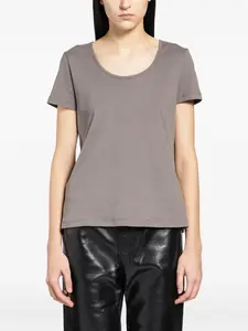 Футболка из шерстяного брода (бродклада) 'S Max Mara, серый