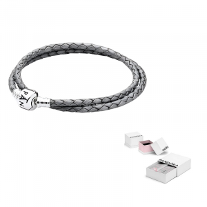 Pandora Металлический браслет Unisex Gray