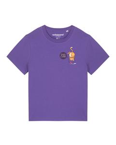 Рубашка Watapparel Funny Cat, фиолетовый