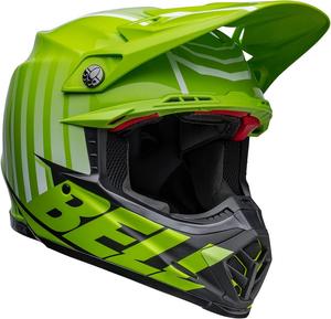 Шлем BELL Moto-9S Flex (Sprint Matte/Gloss Green/Black - M)