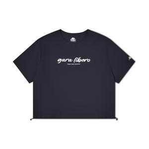 Футболка женская Midnight Blue Kappa, Midnight Blue Black-906