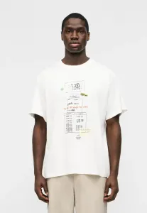 Футболка с принтом Mm6 Maison Margiela, Off White