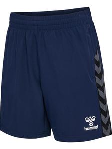 Детские шорты "Hmlauthentic Woven Shorts Kids" синего цвета Hummel