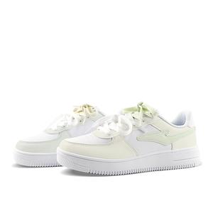 Erke Скейтбордные кроссовки с низким верхом, устойчивые к истиранию, дышащие, унисекс, желто-зеленые, непарные