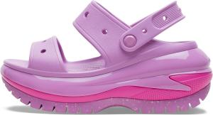 Сандалии Crocs Unisex Classic Mega Crush на платформе, Bubble