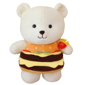 Очаровательный мягкий и милый плюшевый мишка Burger Bear WELTSTON