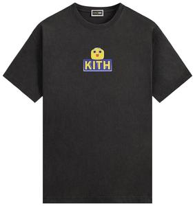 Винтажная футболка Kith x Capcom Servbot, черный