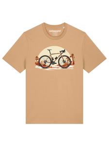 Рубашка Watapparel Gravelbike, коричневый/светло-бежевый