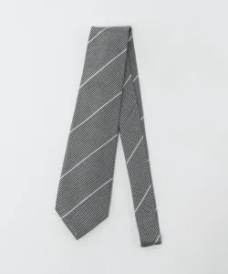 Серебряный парадный полковой галстук United Arrows