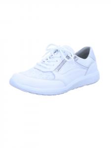 Кроссовки на шнуровке WALDLÄUFER, цвет weiss/silber