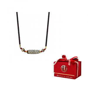 Нефритовые ожерелья Jade Linmen Agate Unisex YULINMEN, 6 eye dzi bead agate necklace