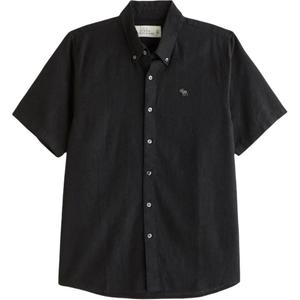 Abercrombie＆Fitch Мужская черная рубашка
