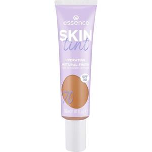 Essence SKIN Tint Makeup № 70 Коричневый Увлажняющий Натуральный Веганский Безмасляный фильтр UVA и UVB SPF 30 Без отдушек 30 мл