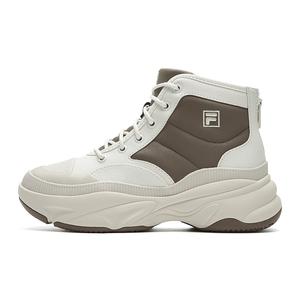 FILA Повседневные кроссовки BREAD Mid Top противоскользящие и износостойкие с эффектом увеличения роста для женщин Brown White