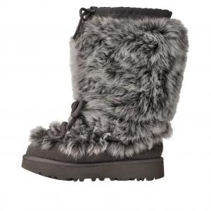 (WMNS) Классические высокие сапоги UGG Chalet, цвет «угольный»