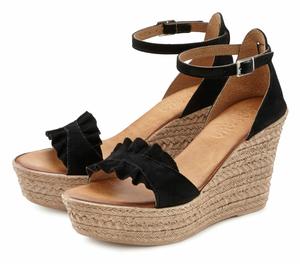 Сандалии LASCANA Sandalette, черный