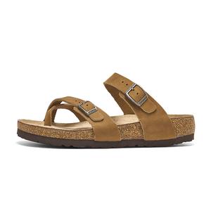 Скользостойкие износостойкие сандалии-слипоны Women's East Garden Works, светло-коричневый