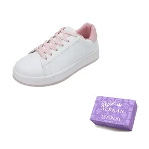 Alxnan Женские низкие скейтерские кеды Box розовые, цвет Pink