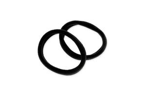 Jubileo, Крепкие классические черные резинки, 2 шт