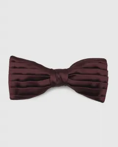 Галстук-бабочка бордового цвета с футляром Emidio Tucci, гранатовый