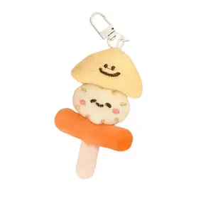 Стильный плюшевый кулон Cartoon Oden высотой 6 см LOGISTAR, Oden Skewer Plush Pendant