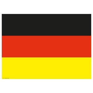 Подставка для столовых приборов с немецким флагом (набор из 12 шт.) Tischsetmacher, мультколор