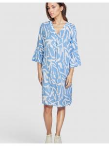 Платье до колена Navigazione, цвет hellblau/weiß