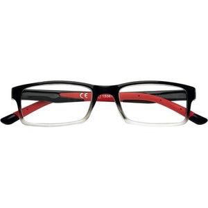 Очки для чтения Zippo в мягкой оправе идеально подходят для мужчин и женщин, черно-красные, 3,0x