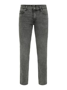 Only & Sons Джинсы 'ONSLOOM' Slim fit в сером дениме