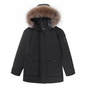 Теплая куртка из коллекции Fleece Collection Unisex CAMEL, phantom черный