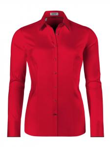 Блуза Vincenzo Boretti tailliert, красный