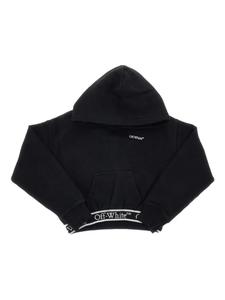 Толстовка с логотипом Off-White Kids, черный